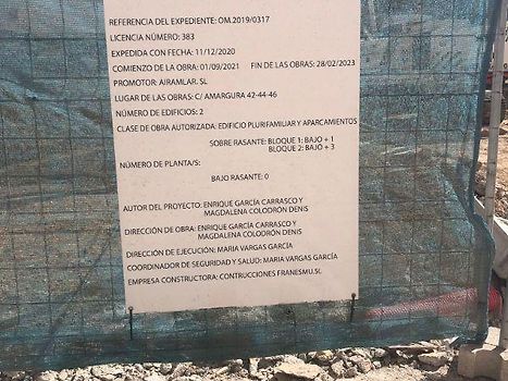 notice of building works next door